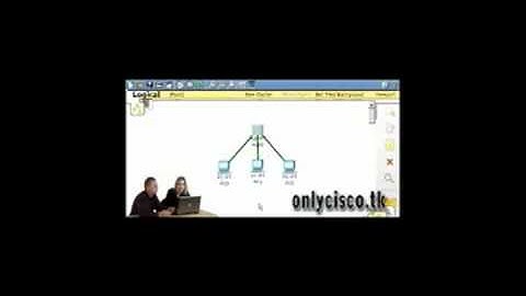 Cisco Packet Tracer Tutorial 1 avi www onlycisco tk