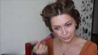 Простой летний макияж и прическа/Super Easy Summer Hairstyle and make up Простой летний макияж и прическа/Super Easy Summer Hairstyle and make up