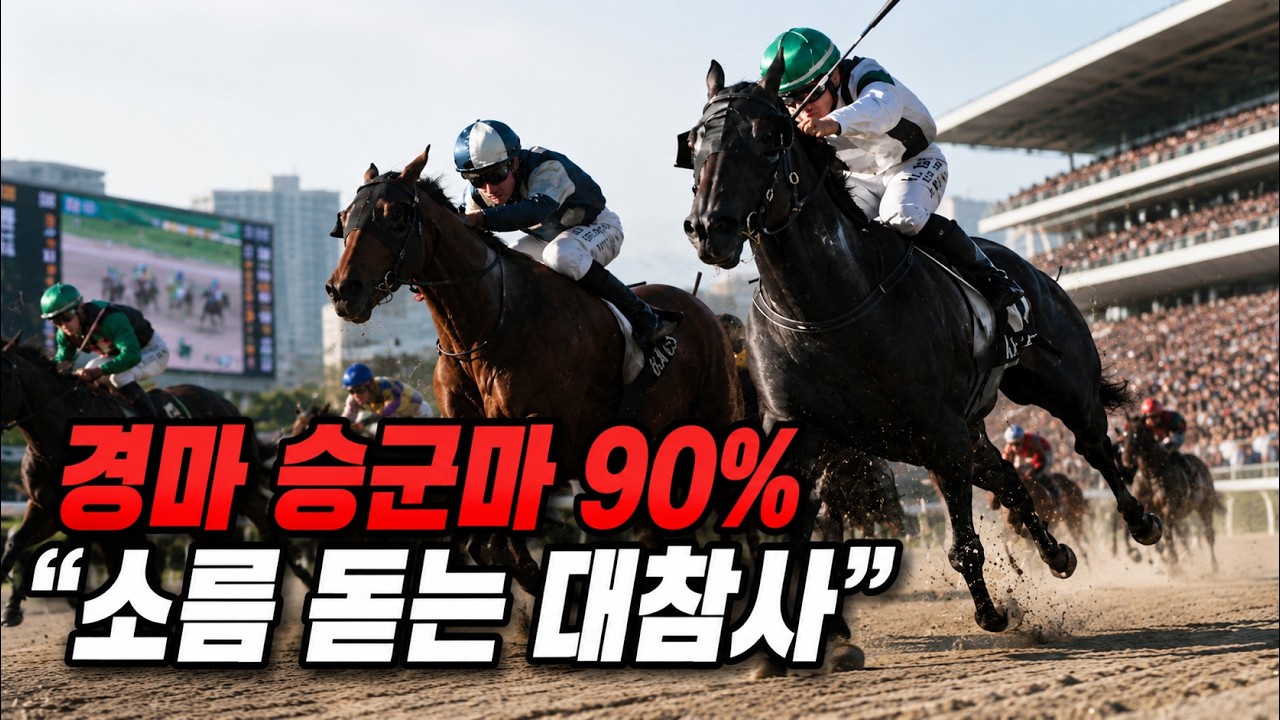 경마 승군마, 90%가 "무너지는 이유"