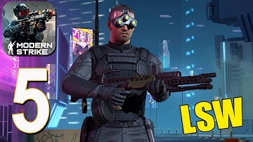 Modern Strike Online: FPS  - Gameplay Walkthrough Part 5 - LSW(iOS, Android)