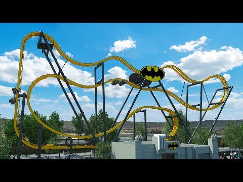 Batman: The Ride Roller Coaster Six Flags Discovery Kingdom 2019 - Batman: The Ride Roller Coaster Six Flags Discovery Kingdom 2019