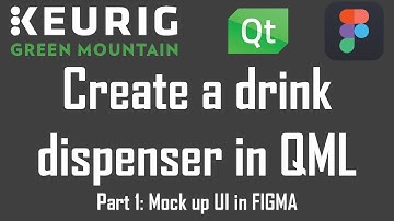 Drink Dispenser UI in QML Part 1: UI Mockup