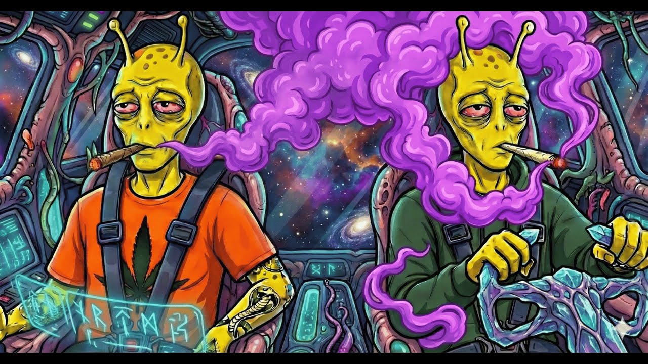 Cosmic Smoke Drift      Alien Chill Rap | 420 Space Vibes • Night Flow