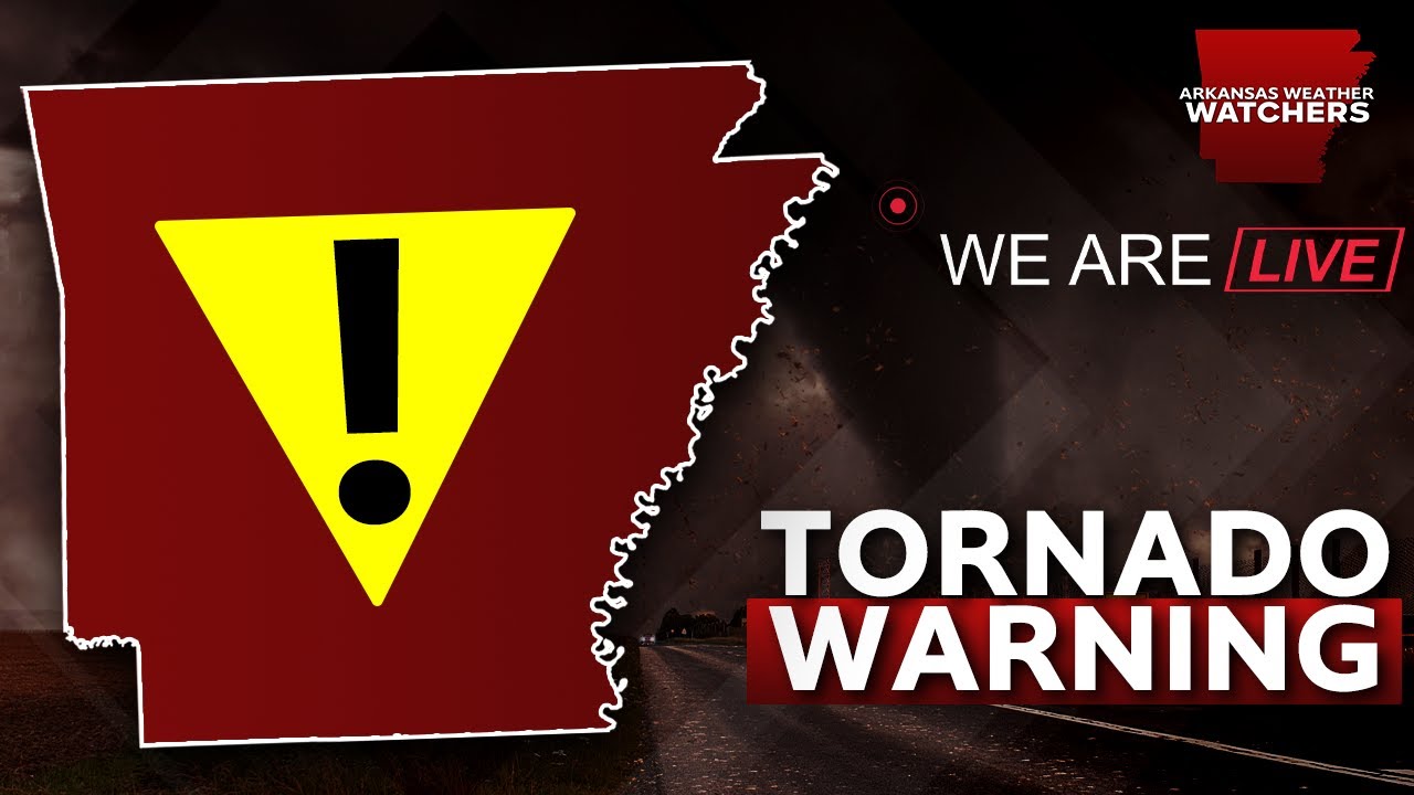 🚨 LIVE - Tracking Severe Weather & Tornadoes in Arkansas🚨