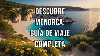 Descubre Menorca: Historia, Naturaleza y Playas Paradisíacas en el Archipiélago Balear