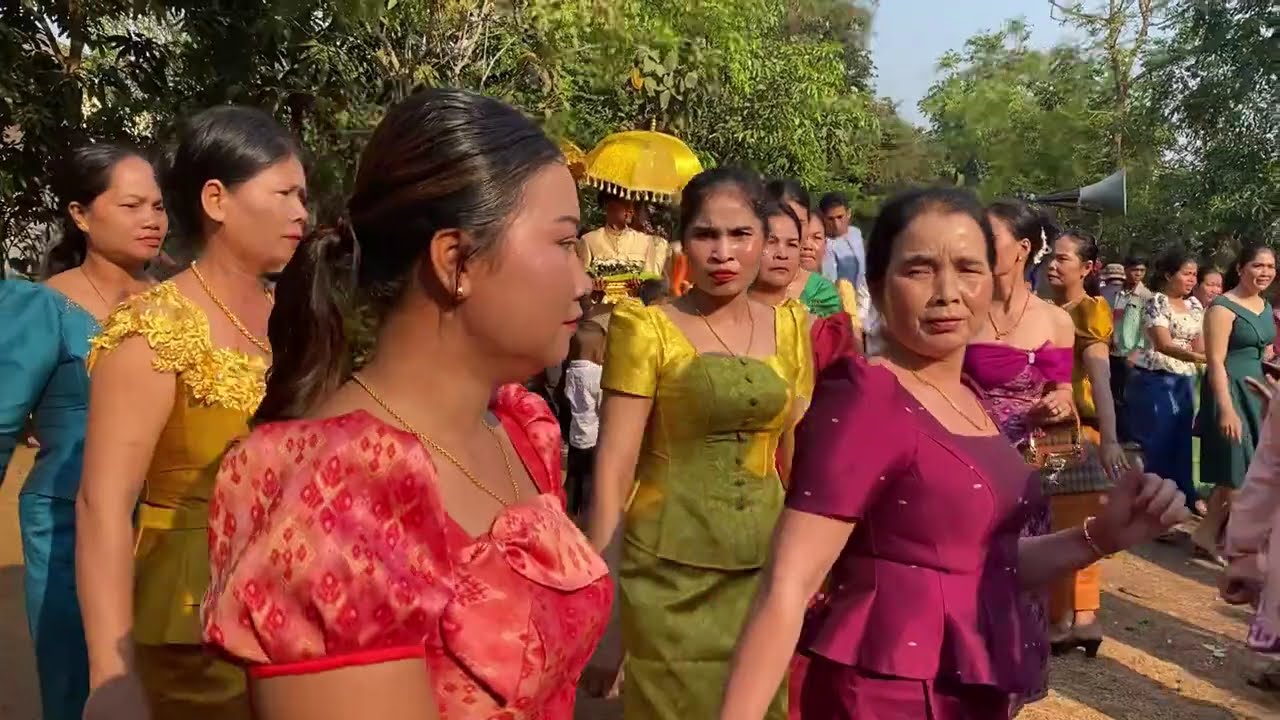 កម្មវិធីហែចំនួនចូលរោងកា Wedding reception program