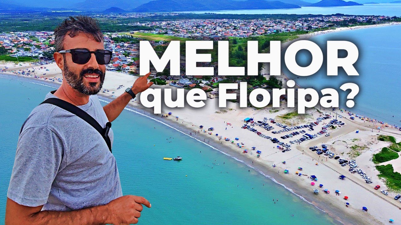 Duas praias INCRÍVEIS na Palhoça - Grande Florianópolis