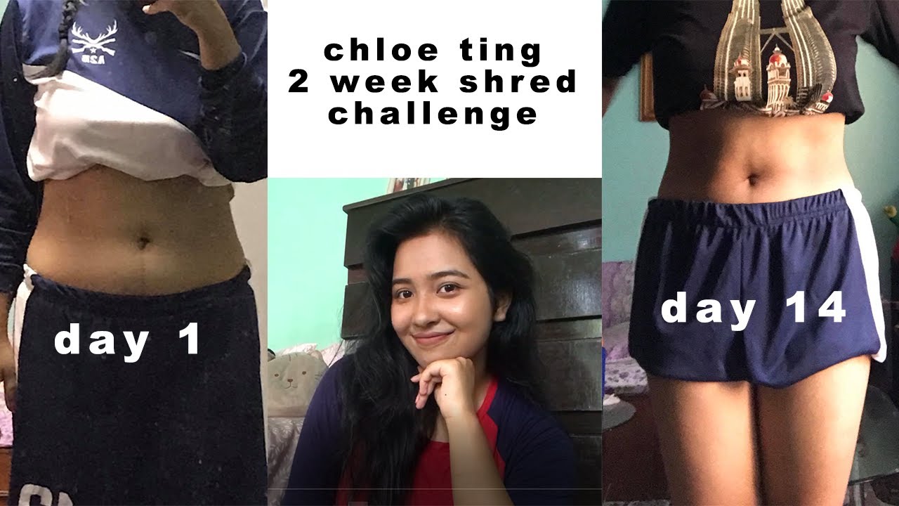 ABS IN 2 WEEKS?! I tried CHLOE TING's 2 week ABS Workout/SHRED