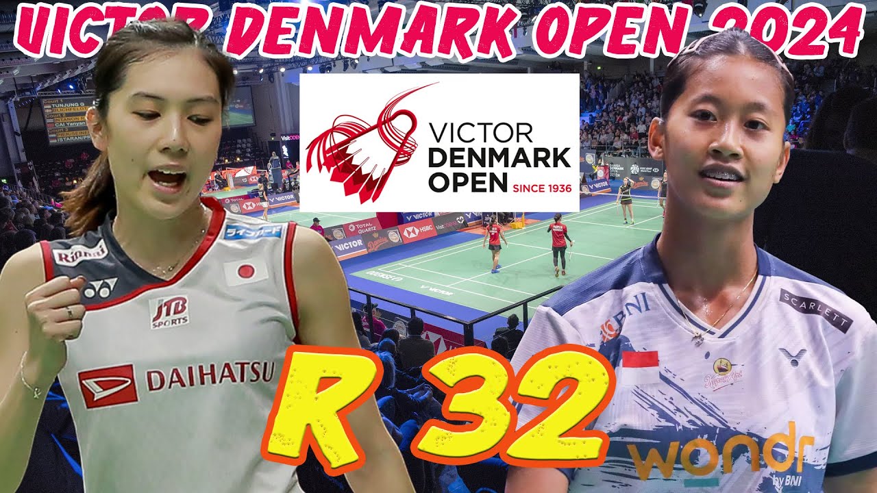 R32 VICTOR Denmark Open 2024 Live Stream Badminton - YouTube