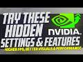  these hidden nvidia settings gain upto 20 more fps  lower latency   
