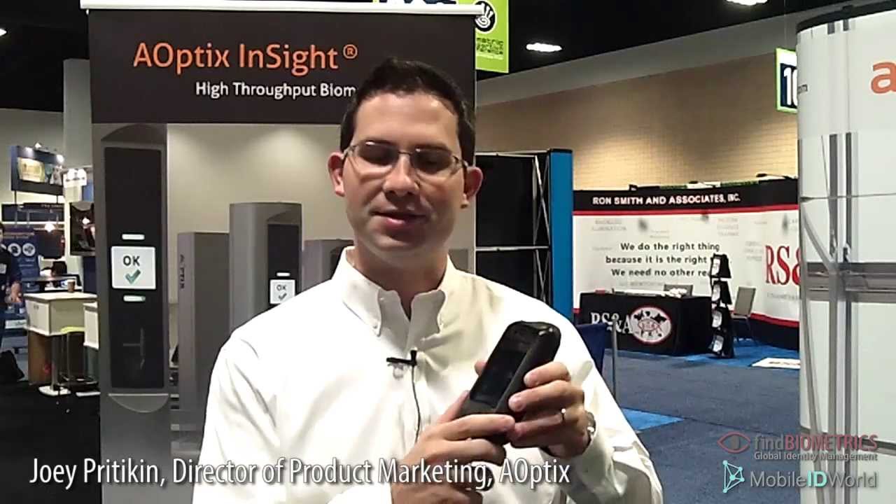 AOptix at the 2013 Biometric Consortium Conference - YouTube
