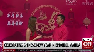 2023 Chinese New Year Celebration CNN PH's Newsroom Ngayon Coverage