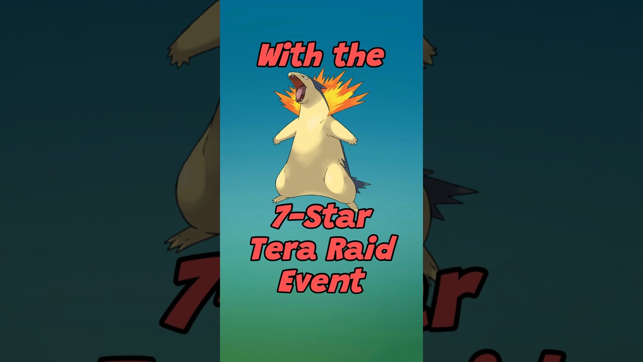 A UNIQUE FEATURE You Likely Missed in the 7-Star Typhlosion Tera Raid in Pokémon Scarlet and Violet!