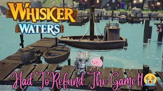 I Refunded This Game! / FIRST LOOK!! / Cozy Casual / Whisker Waters Game