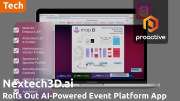 Nextech3D.ai transforms Map D into AI-powered event tech suite with new mobile app and AWS migration