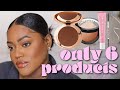 NO FOUNDATION Makeup with ONLY 6 Products!!