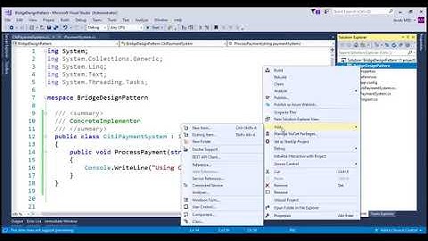 Bridge Design Pattern