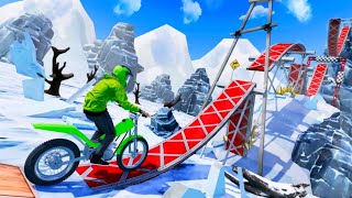 Tricky Bike Stunt Racing Game 2021-Free Bike Games - #13 Android GamePlay screenshot 1
