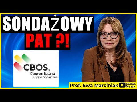 Prof. Ewa Marciniak (CBOS) ujawnia. Tego rząd nie chce, żebyś zobaczył.