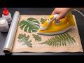So Beautiful!😍 Turned Ordinary Leaves and Paper into a CHIC piece of Decor!♻️ Ideas from Trash
