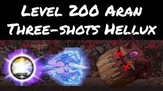 [GMS Reboot] Lv 200 Aran 3-shots Hellux