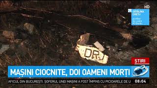 Tragedie în Bacău. Două persoane au murit, iar alte două sunt grav rănite după ce mașinile î