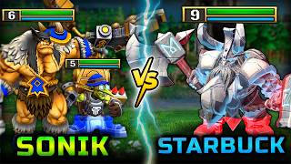 BEASTMASTER vs AVATAR MOUNTAIN KING! ft. Sonik vs Starbuck | W3Champions