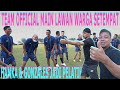 FUN GAMES TEAM OFFICIAL RANS CILEGON FC LAWAN WARGA SETEMPAT. HAMKA & GONZALES JADI PELATIH