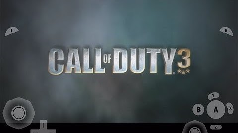 gamecube for ios- Call of Duty 3 (Intro and Boot Test) gc4ios, dolphin emulator for ios