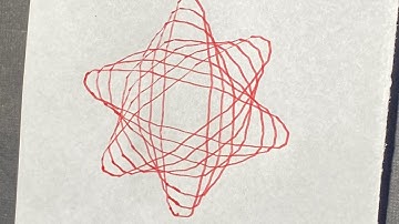 Simple Spirograph Art | Geometric ruler ASMR Satisfying video #spirograph #art