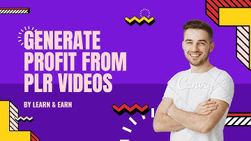 Profit From PLR Videos | Make Money From PLR Videos | RON017 World