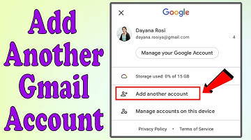 Een ander Gmail-account toevoegen in Android | Aanmelden bij een ander Google-account | Meerdere ...