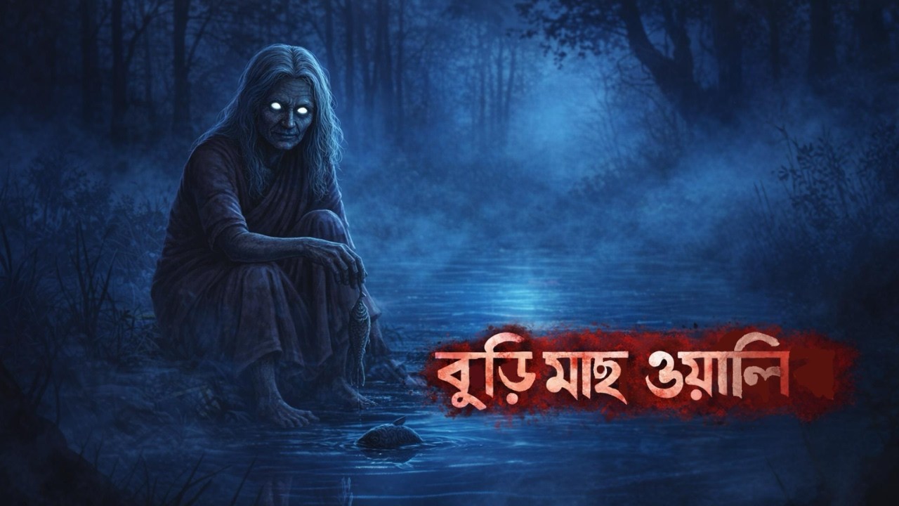 বুড়ি মাছওয়ালি!! (গ্রাম্য ভয়ের গল্প)!! - ‪@ScarySaturdayNight  | Horror