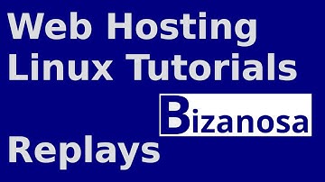 Bizanosa Live Stream -Tutorial Replay - #Linux #hosting #Ansible #Web  #Linux #VPS #security #cloud