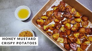 Honey Mustard Crispy Potatoes by Elena Duggan