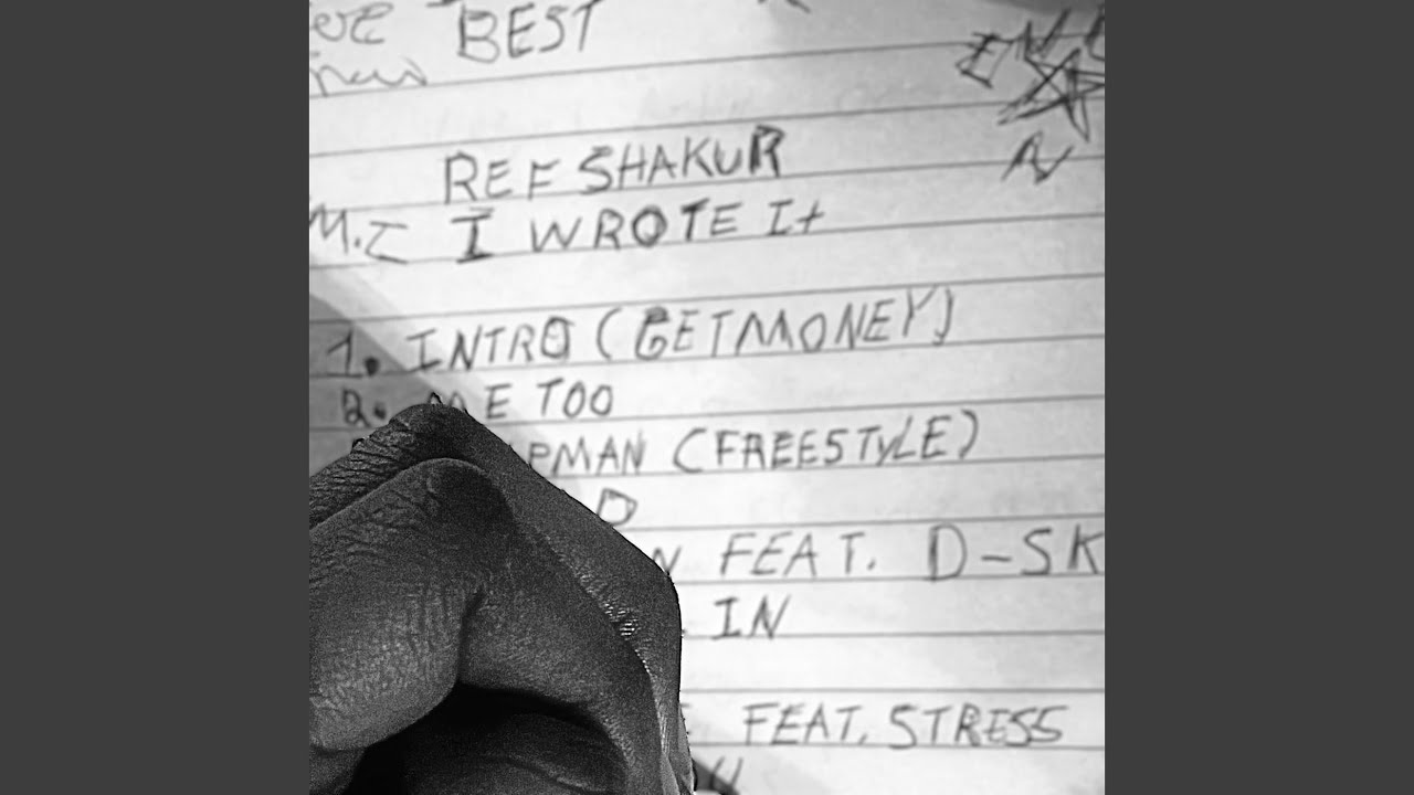 Watch I Wrote It on YouTube Watch I Wrote It on YouTube