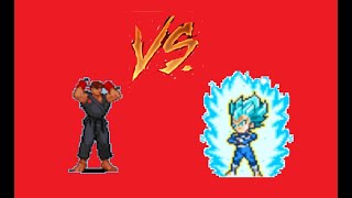 Ryu vs Vegeta