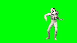 Футаж Робот танцует 3 хромакей