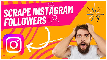 How to Scrape Instagram Followers to using free Google Chrome Extension