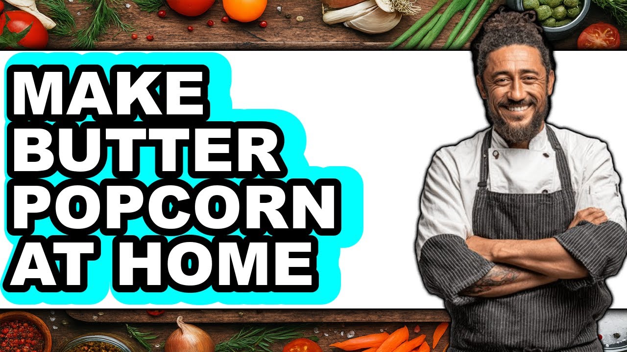How to Make Butter Popcorn at Home (Only Way)