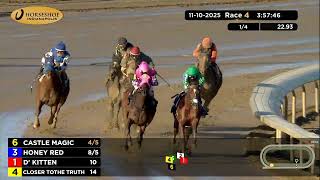 RACE 4 PROGRAM 11 10 2025