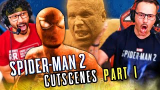 SPIDER-MAN 2 PS5 CUTSCENES Game Movie REACTION!! Part 1