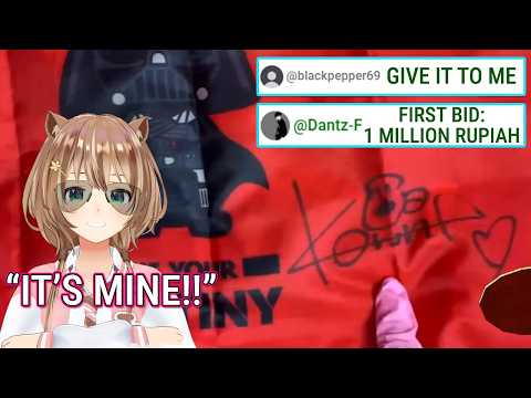 Risu's Priceless Collectible Darth Vader Tote Bag 👍 | Ayunda Risu | hololive Indonesia