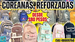 🤔 Cerca de Tepito | IMPORTADORA de MOCHILAS COREANAS, ESCOLARES, REFORZADAS