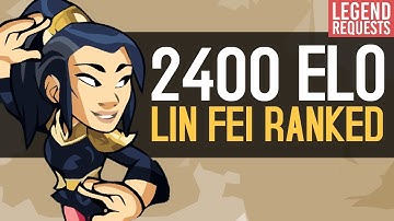 Brawlhalla: 2400 ELO Lin Fei Ranked - Maybe My Worst Character
