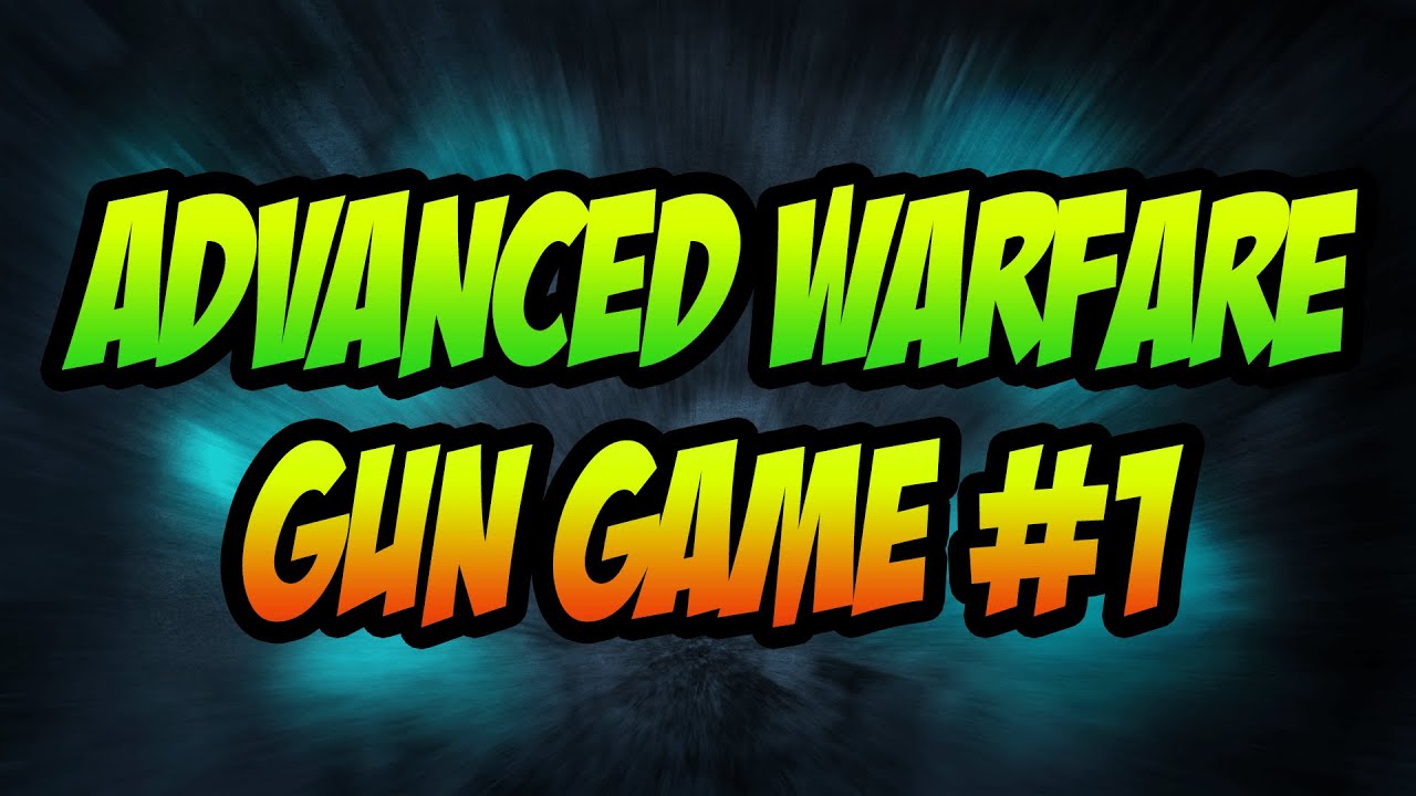 Advanced Warfare Gun Game - "WHAT IS THIS GUN!?" - Live w/ ConsistentGamer #1