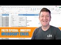 Master Excel’s Paste Special - Multiply for Quick Data Transformations 💡