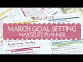 March Goal Setting + Weekly Actions | MakseLife Planner | Breaking Down Annual Goals