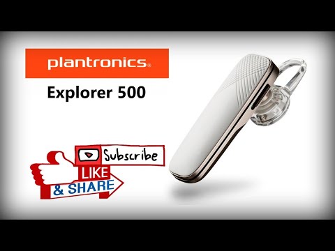 Plantronics Explorer 500 Multipoint Headset - #JustUnboxing #NoReview.