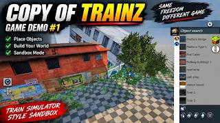 I Made a Trainz Copy? | Railway Horizon Sandbox Game Demo screenshot 2